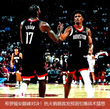 4月13日讯,希罗锡安巅峰对决！热火鹈鹕首发预测引爆战术猜想