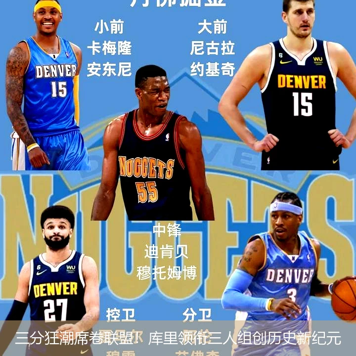 4月14日讯,三分狂潮席卷联盟！库里领衔三人组创历史新纪元